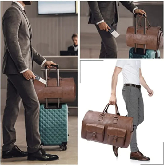 Elegant convertible Travel clothing vintage bag & Carry-On Luggage